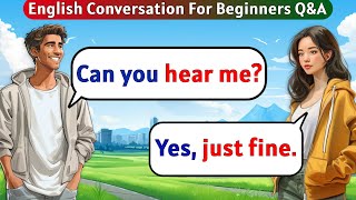 English Speaking Practice For Beginners  Learn English  English Conversation [upl. by Annairoc]