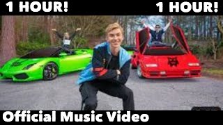 Stephen Sharer  LAMBO ft Carter Sharer amp Grace 1 HOUR Official Music Video 1 HOUR StephenSharer [upl. by Tnecnivleahcim]