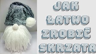 KAŻDY GO WYKONA ŁATWY I PIĘKNY SKRZATKRASNAL BEZ SZYCIA bożenarodzenie diy tutorial new xmas [upl. by Peckham]