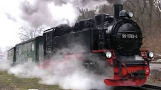 Dampflok 991782  Rasender Roland  Rügen  Teil 1  Steam Train [upl. by Nylrahs]