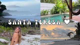 SANTA TERESA COSTA RICA cutest surf town in costa rica  daily life as a digital nomad  new yoga [upl. by Philcox]