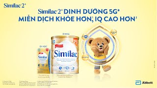 Similac 2 dinh dưỡng 5G hỗ trợ bé phát triển miễn dịch và trí não với nguồn dinh dưỡng khoa học [upl. by Cerallua]