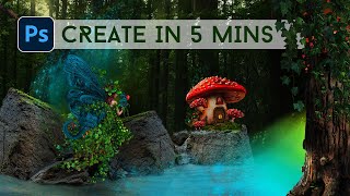 The Making of a Fantasy Photo Manipulation  Photoshop Tutorial 2025 [upl. by Drusi898]