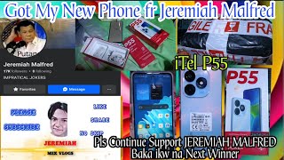 Got My New CellphoneWinning Prize Fr JEREMIAH MALFRED ITEL P55 😱 [upl. by Amora]