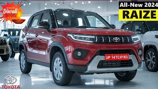 finally new toyota Raize 2024 l launched best family SUV l 699 lakh 🔥 [upl. by Iormina]