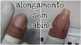 Alongamento de unhas sem cabine  Espaço Mara [upl. by Syd]