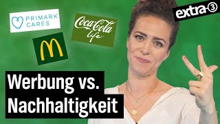 Greenwashing Der grüne Anstrich der Konsumwelt mit Christina Schlag  extra 3  NDR [upl. by Akkeber]