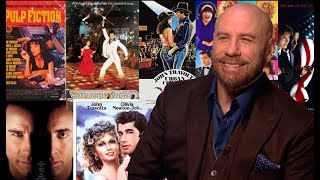 John Travolta Looks Back At His Most Iconic Movies  INTERVIEW [upl. by Bor]