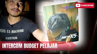 INTERCOM MURAH BUDGET PELAJAR UNBOXING RETOUCH X5 NEW [upl. by August833]