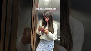 A mulher mal educada do elevador comedia familia shortsvideoviral shorts [upl. by Nikal]