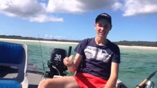 Fishing Hervey Bay [upl. by Iiette]