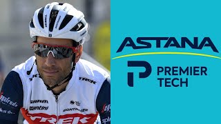 Vincenzo Nibali to Astana PremierTech for 2022 Cycling Transfers [upl. by Aihsital]