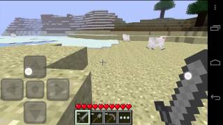 Minecraft Pocket Edition  Alpha Version 021 Overview [upl. by Bjork]