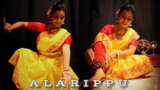 Alarippu  Tisra Alarippu  Bharatanatyam Dance  Srishti Dance Academy [upl. by Katlaps]