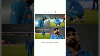 🥺💔🏆19 November World Cup  Virat Kohli Rohit Sharma sad shorts indvsaus worldcup rohitsharma [upl. by Eeresid]