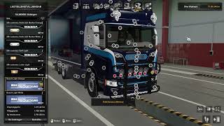 ScaniaBoy Bygger van herk Scania R650 lastbil i ets2 [upl. by Nazay]