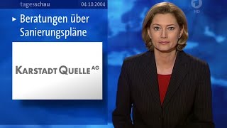 Tagesschau vor 20 Jahren 04102004  Ellen Arnhold [upl. by Dlareme]