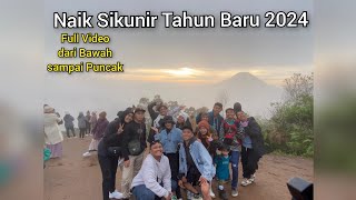 Naik Bukit Sikunir Dieng Tahun Baru 2024  Dari Bawah sampai Puncak  FULL VIDEO [upl. by Gillette]