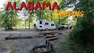 DeSoto State Park Campground Alabama Full Walk Through [upl. by Naleag215]