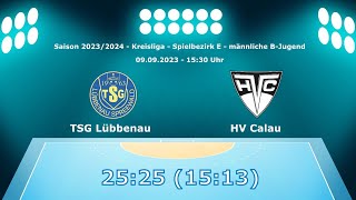 BJugend TSG Lübbenau  HV Calau 2525 1513 [upl. by Douglass951]