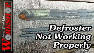 How to fix a broken Defroster Grid Line [upl. by Marjorie]