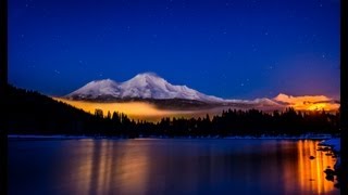 Photographing Mt Shasta from Lake Siskiyou [upl. by Eerrehc]