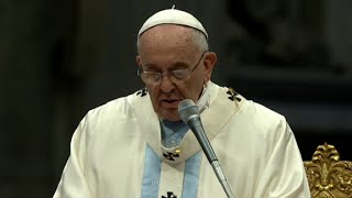 Pope Francis marks a world day of peace [upl. by Llebyram]