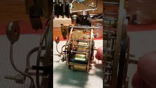 French Round Clock Movement Repair Part 9 [upl. by Enimsay]