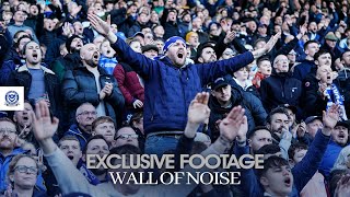 WALL OF NOISE 🏟️🔊  Pompey Fans See Out Oxford Victory [upl. by Acisej]