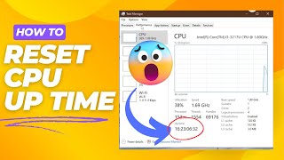 How to Reset Up time CPU  Full Shutdown My CPU time16230632 [upl. by Gervase]