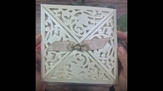 Lasercut Pocket Invitation SC 5448 [upl. by Ruiz]