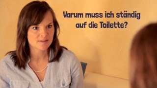 Warum muss ich ständig auf die Toilette  Tipps und Ratschläge von Hebamme Agnes Ostermayer [upl. by Noitsirhc45]