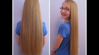 Long Hair to Shorter Hair  Locks of Love Haircut  BabesInHairlandcom [upl. by Spense704]