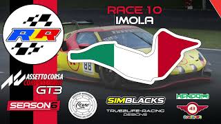 RAIN LIGHT RACING  2024  GT3 SERIES S6  ROUND10  IMOLA [upl. by Emoraj]