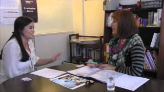 ESOL Skills for Life QCF Level 2  interview sample video No2 [upl. by Attenol]