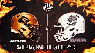 Arizona Rattlers VS Northern Arizona Wranglers [upl. by Bull]