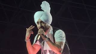 Diljit Dosanjh Live Abu Dhabi FIRST ROW VIEW DO YOU KNOW [upl. by Slater]