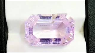 Pink Morganite Gemstone Huge Giant 35 Carats [upl. by Thilde]