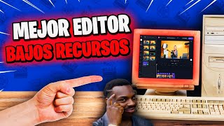 🚀 el MEJOR EDITOR de VIDEOS para PC DE BAJOS RECURSOS 2024 🔥 [upl. by Oriole]