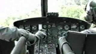 Bell UH1H Nap of the Earth flight training [upl. by Freberg]