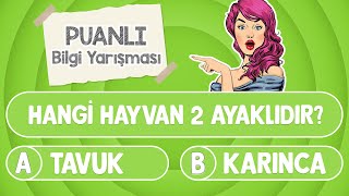 BİLGİ YARIŞMASI 🧠📺 Puanları Topla Genel Kültürünü TEST ET  Bul Bakalım [upl. by Atalayah]