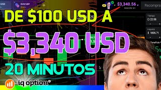 🔥🤑 Cómo GANAR DINERO en Torneos IQ Option 3340 USD Opciones Binarias Estrategia Tiburón 🤑🔥 [upl. by Eveline161]