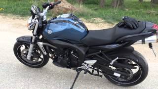 Yamaha FZ6N with Two Brothers exhaust  Pure sound [upl. by Elana267]