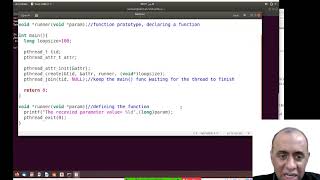 How to Create Threads in C for Linux using POSIX Pthreads API detailed explanation [upl. by Pippo152]