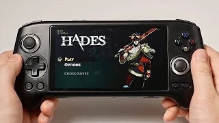 ANBERNIC RG556 Switch  Hades Persona 5 Royal and 6 games test [upl. by Adriana]