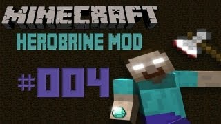 Lets Play Minecraft HerobrineMod Folge 004  MarmorStein und Eisen bricht [upl. by Nowed856]