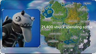 21400 vbuck spending spree 1 [upl. by Llerrad]