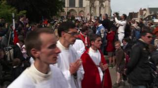 L’anneau de Jeanne D’Arc ChartresFrance  16 mai 2016 [upl. by Anec]