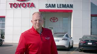 Sam Leman Toyota of Bloomington  Welcome [upl. by Dnyletak234]