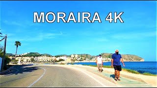 Driving Tour Moraira Teulada Alicante Valencia Spain 4K Scenic Drive [upl. by Ynnig694]